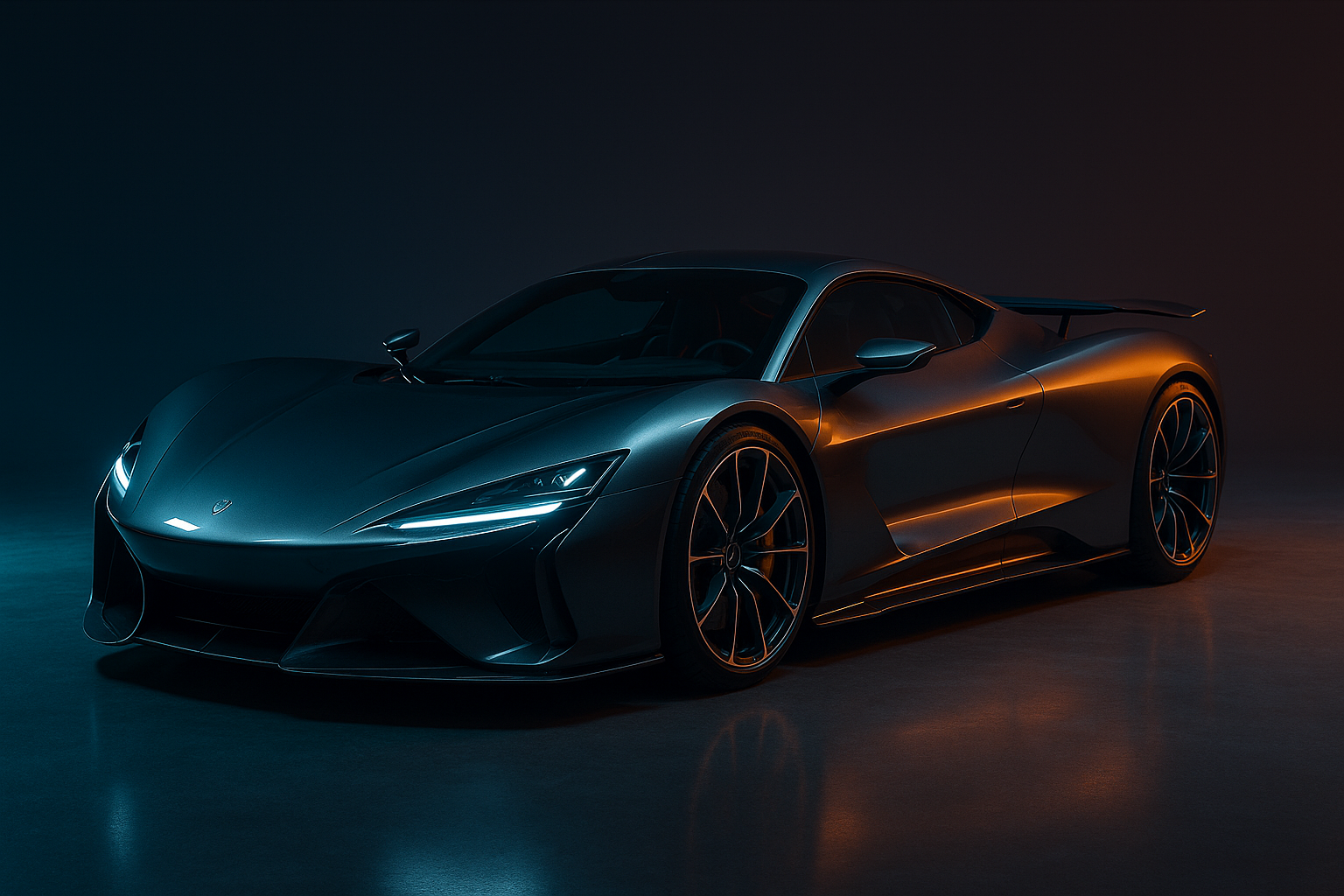 Futuristic Electric Hypercar Studio Shot Cars Wallpaper 5 4K 4K Cars Wallpaper