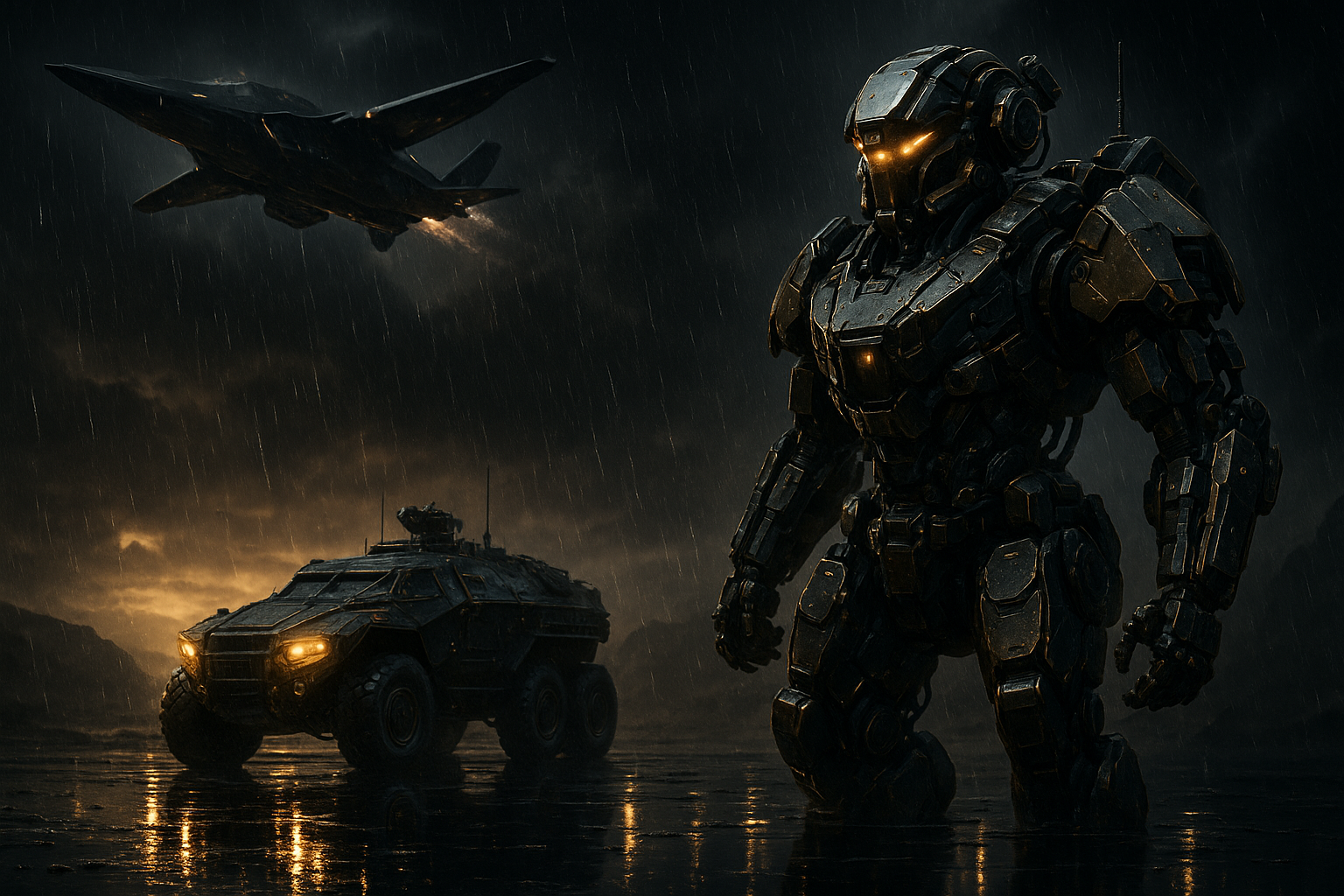 Futuristic Tactical Helmet Closeup Military Wallpaper 12 4K 4K Military Wallpaper