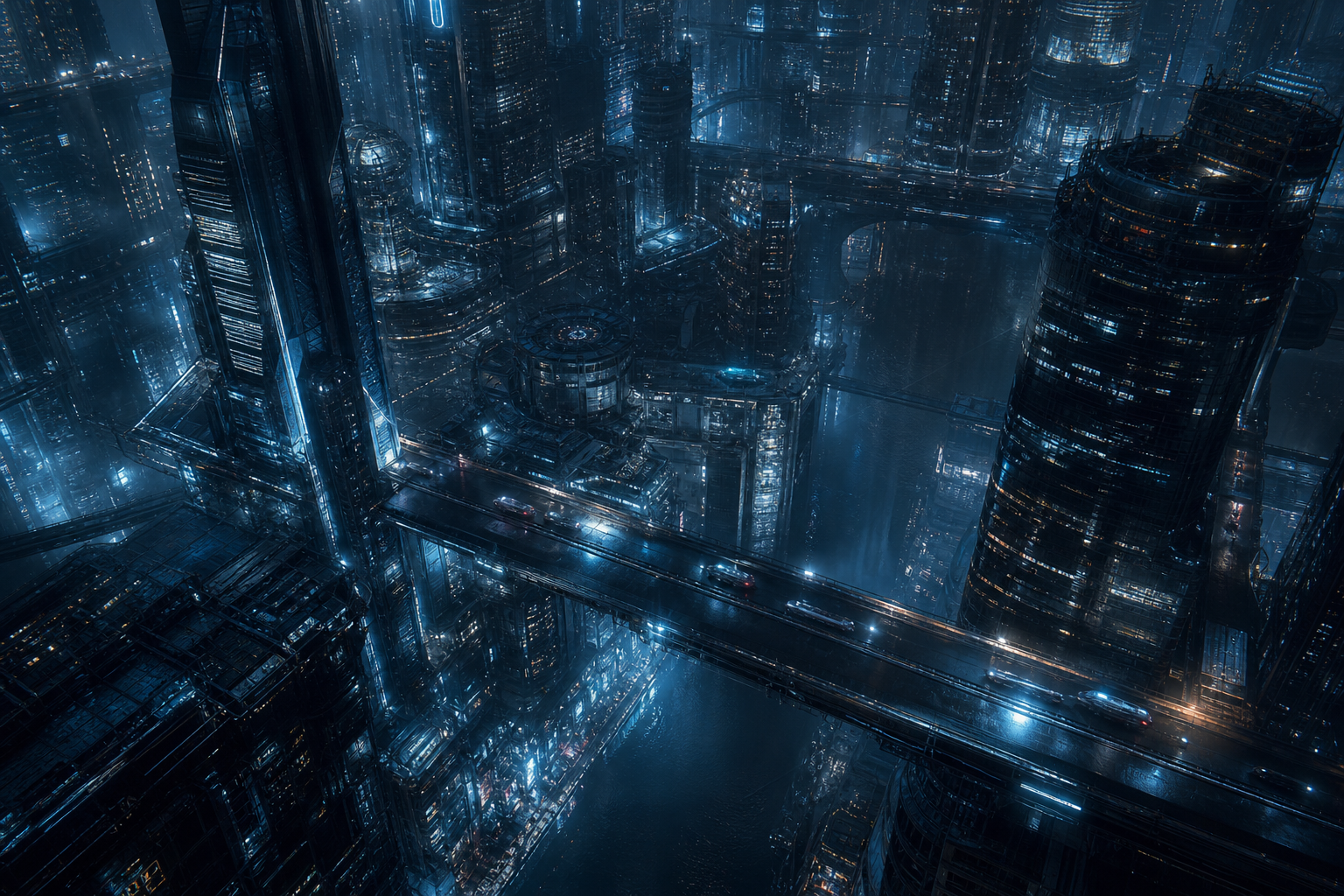 Futuristic Tokyo Street At Night Cyberpunk Wallpaper  2 4K