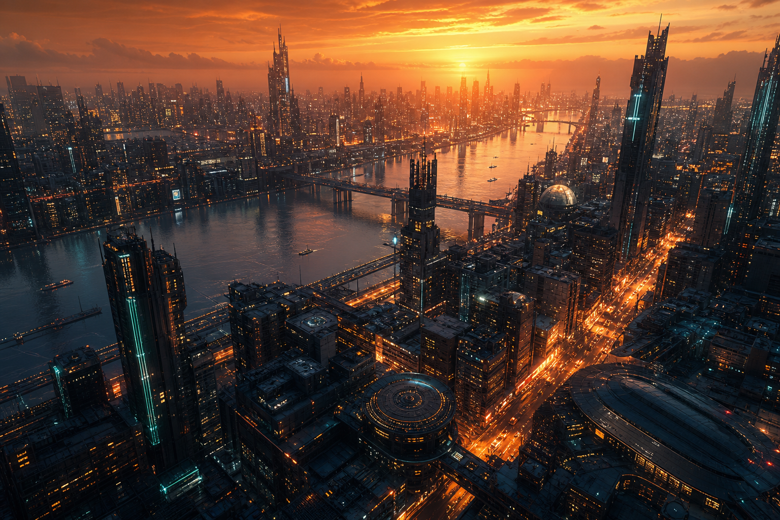 Futuristic Tokyo Street At Night Cyberpunk Wallpaper  2 4K