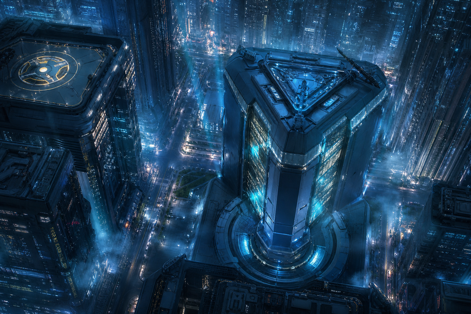 Futuristic Tokyo Street At Night Hamster-Robotics Wallpaper  2 4K