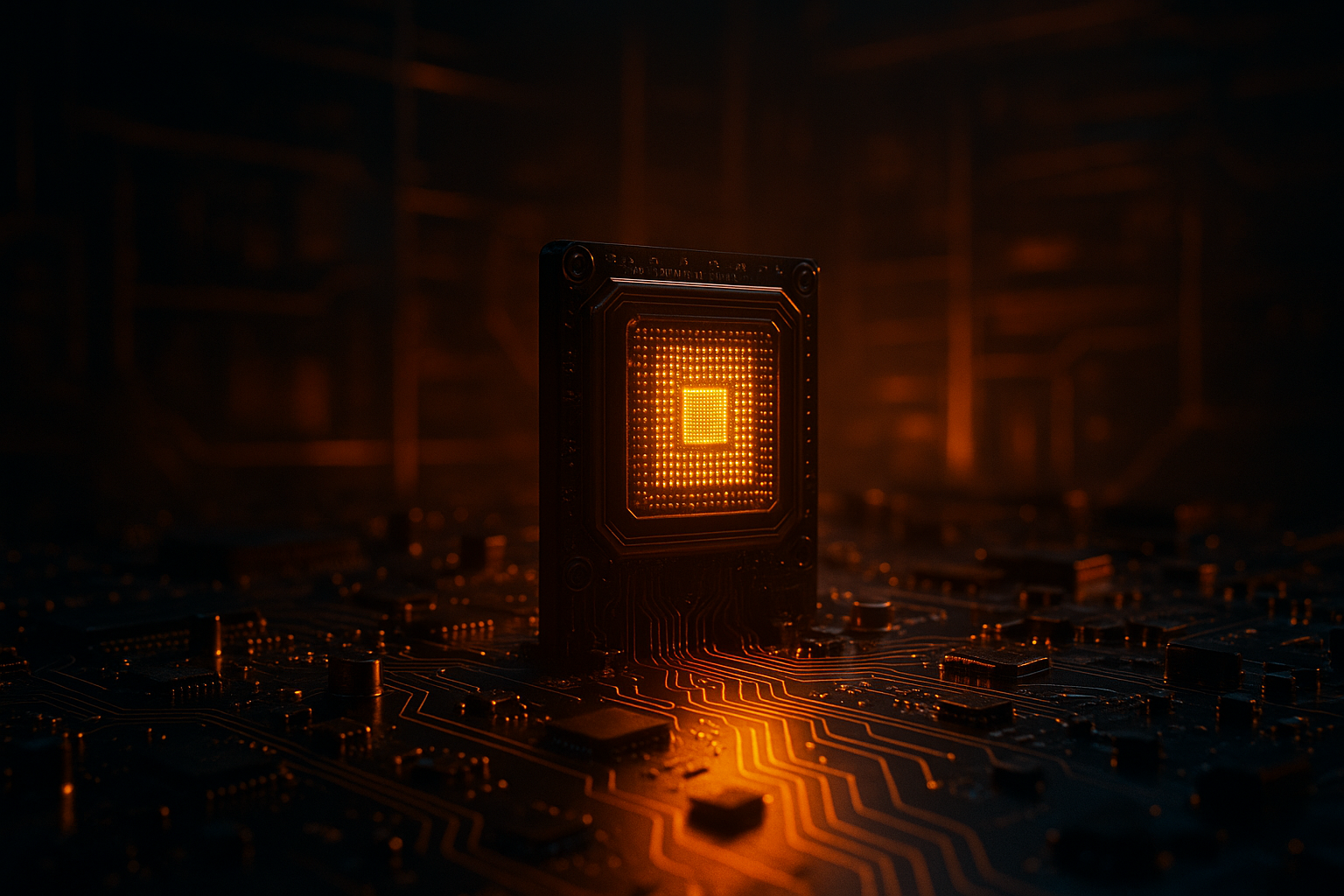 High Tech Motherboard Abstract Closeup Electronics Wallpaper 5 4K 4K Electronics Wallpaper