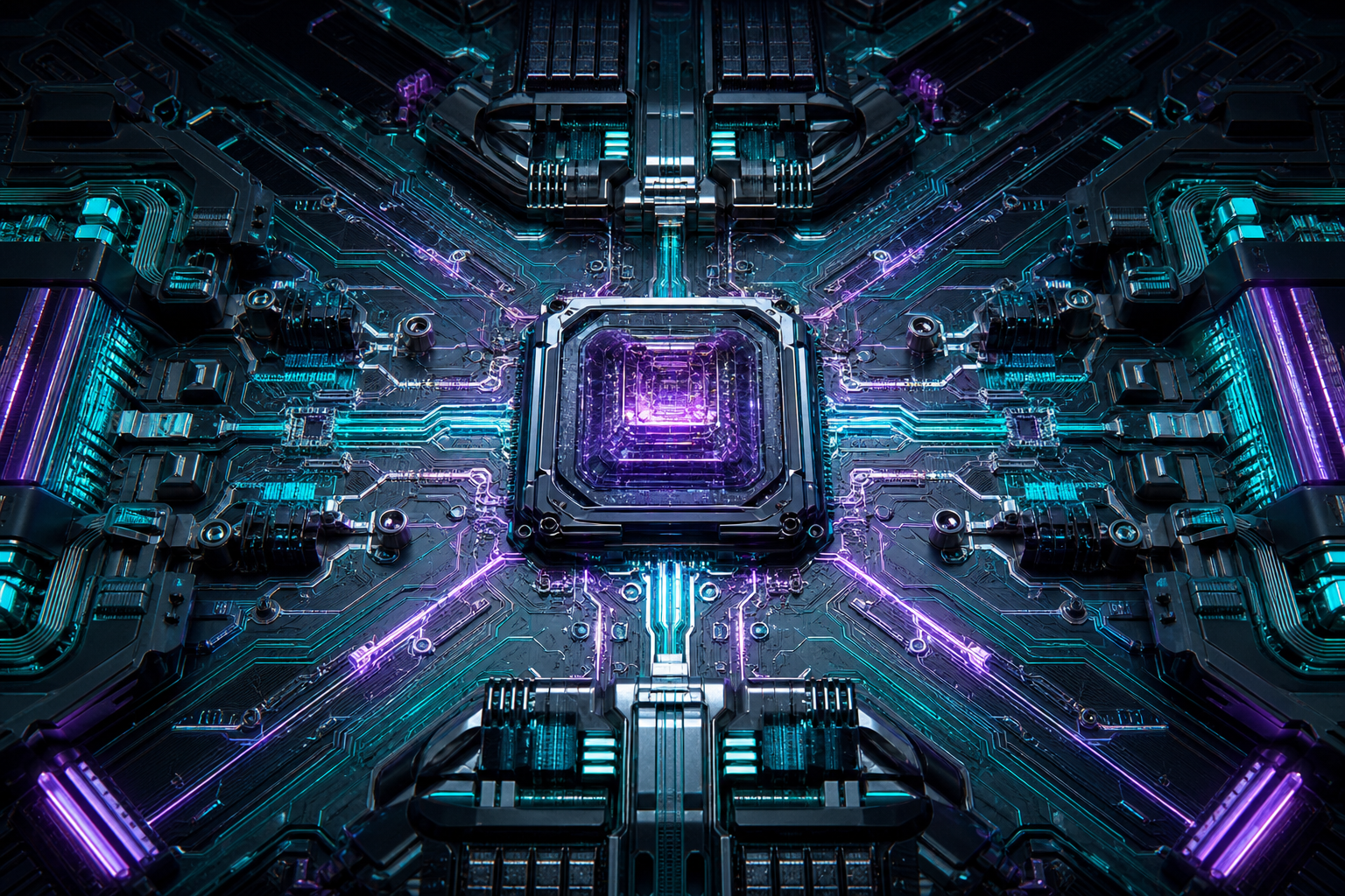 High Tech Motherboard Abstract Closeup Electronics Wallpaper  5 4K