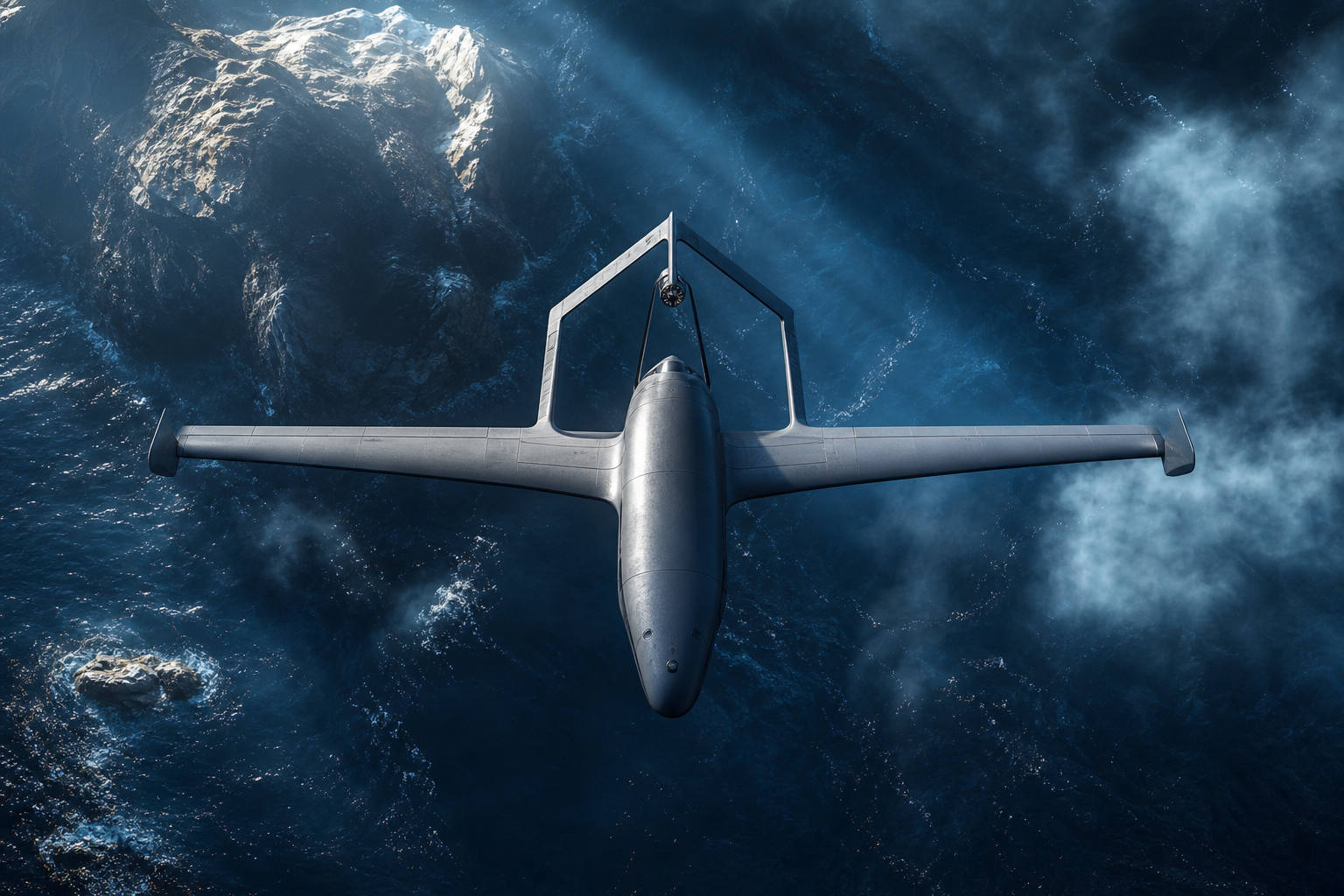Long Range Drone Over Ocean Drone Wallpaper 3 4K 11 4K Drone Wallpaper