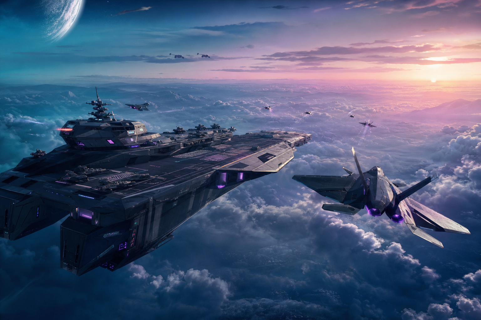 Military Aircraft Above Clouds Military Wallpaper  5 4K