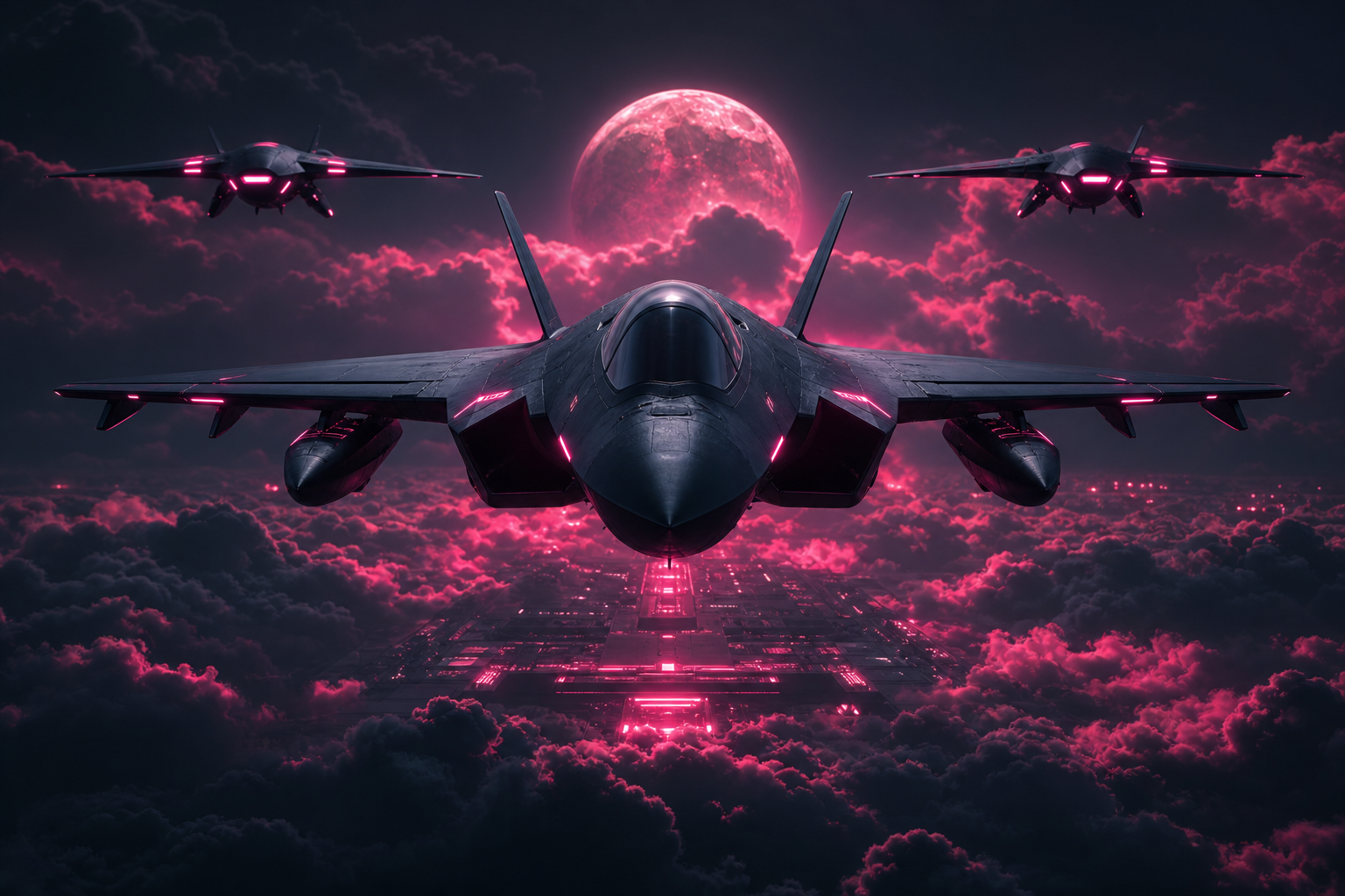 Military Aircraft Above Clouds Military Wallpaper  5 4K