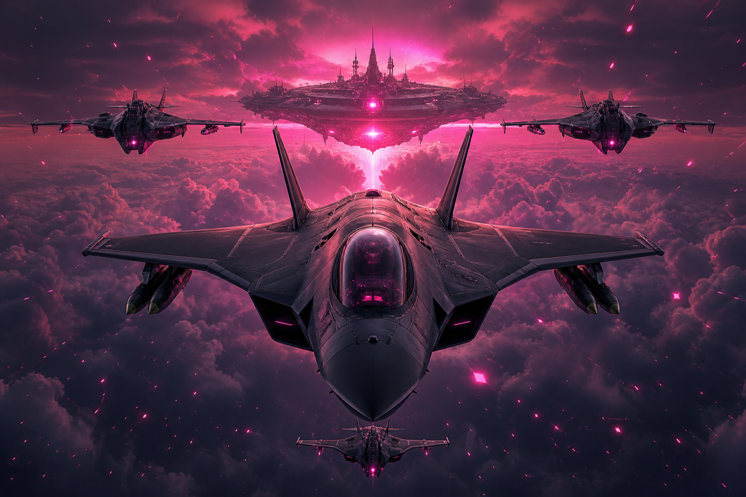 Military Aircraft Above Clouds Military Wallpaper  5 4K