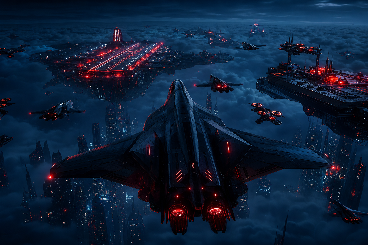 Military Aircraft Above Clouds Military Wallpaper  5 4K