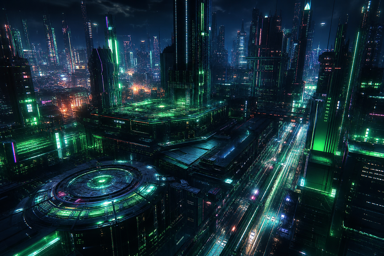 Neon Cyberpunk City In Rain Cyberpunk Wallpaper  1 4K