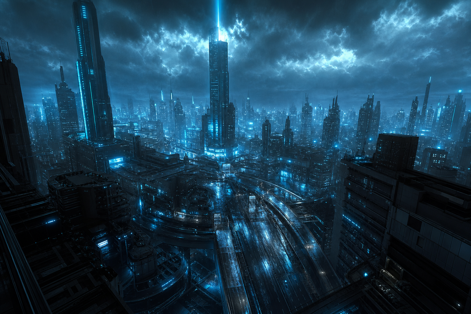 Neon Cyberpunk City In Rain Cyberpunk Wallpaper  1 4K