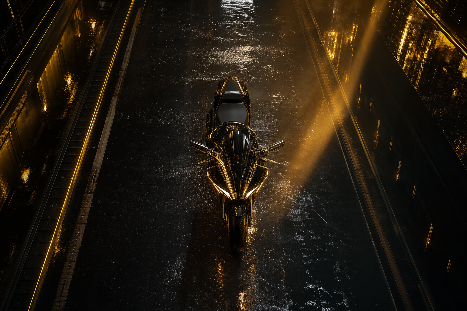 Neon Motorcycle In Cyberpunk City Motorcycles Wallpaper  7 4K