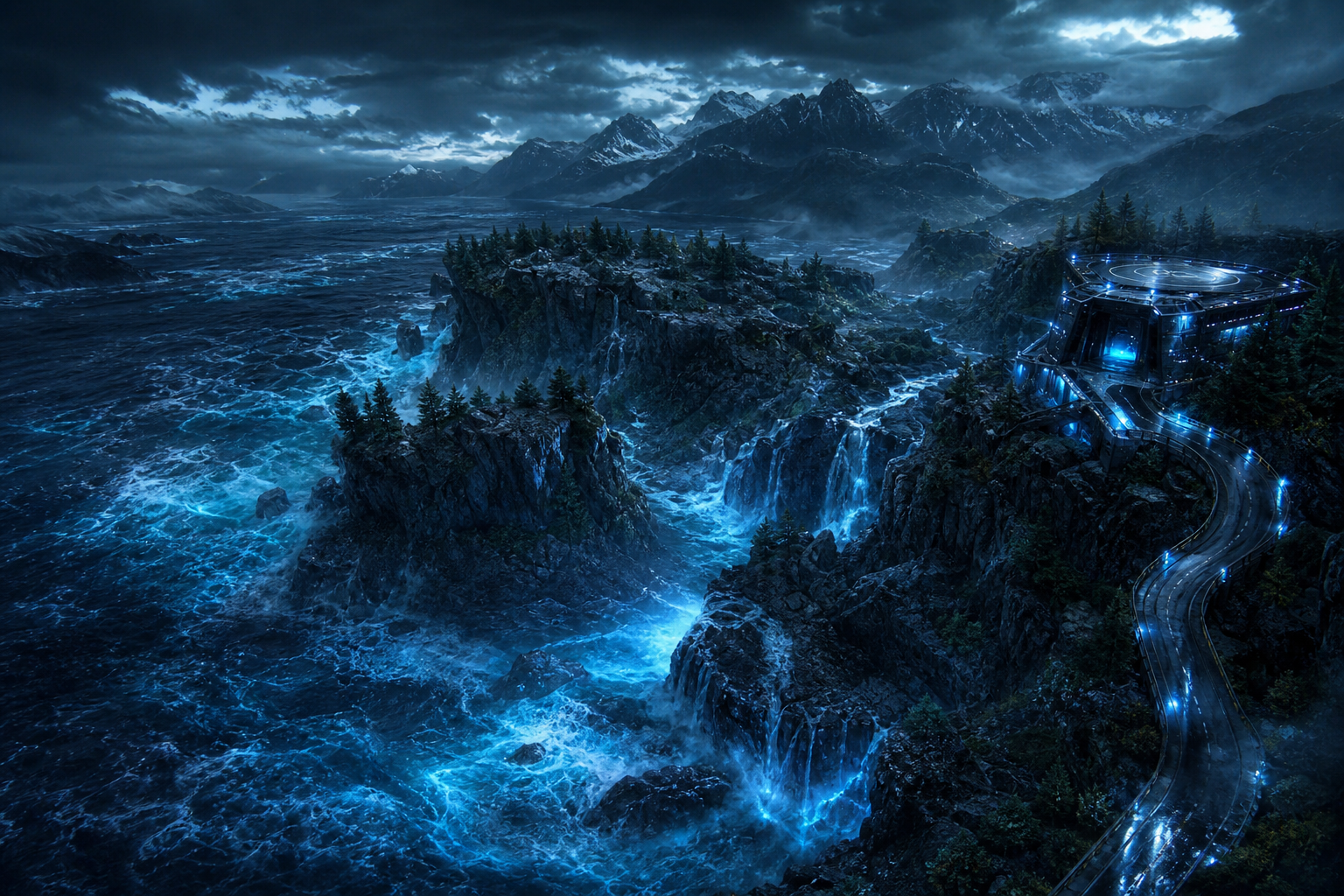 Ocean Waves Storm Nature Wallpaper  8 4K
