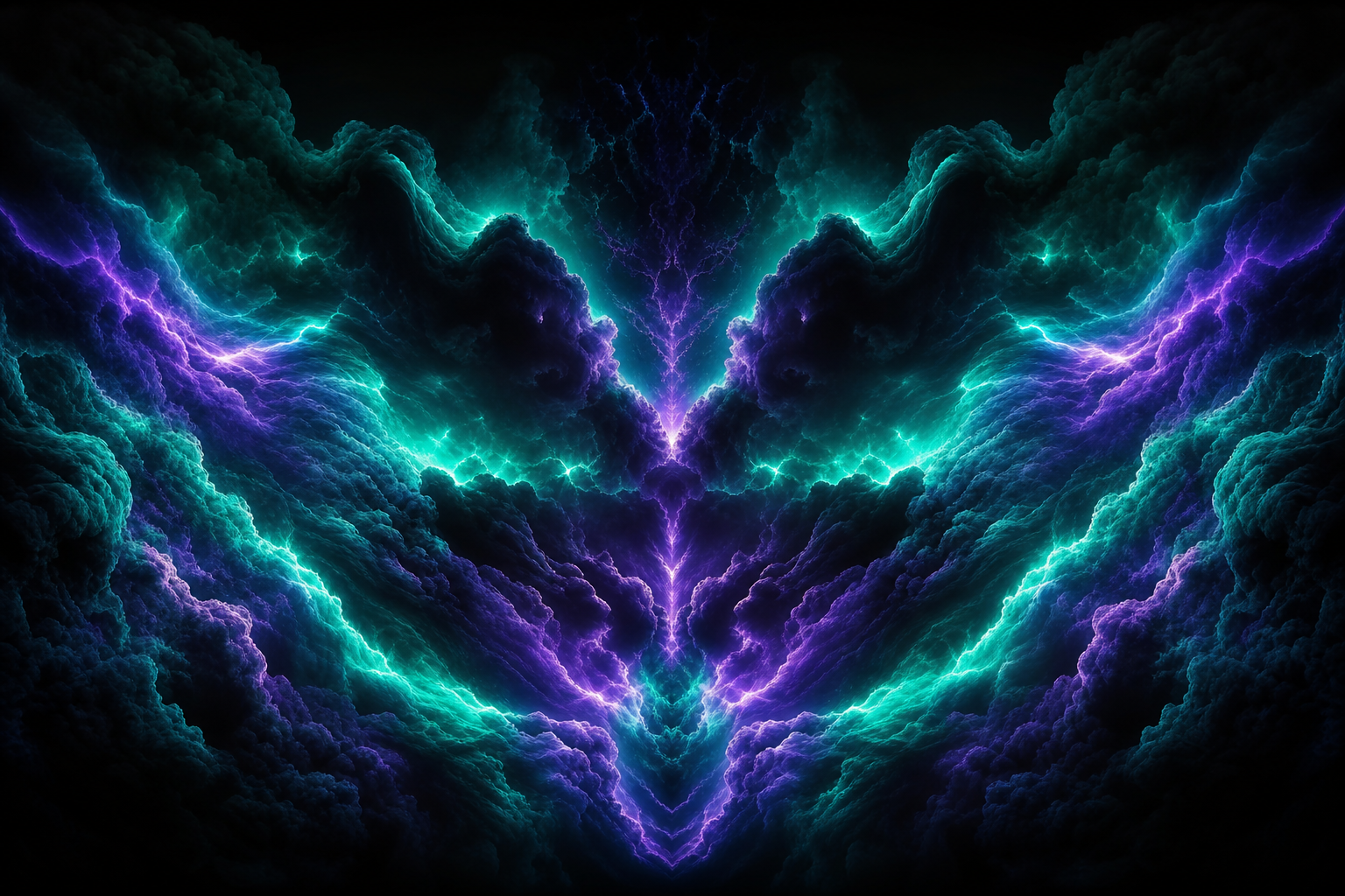 Oled Colorful Glowing Waves Amoled Wallpaper  4 4K