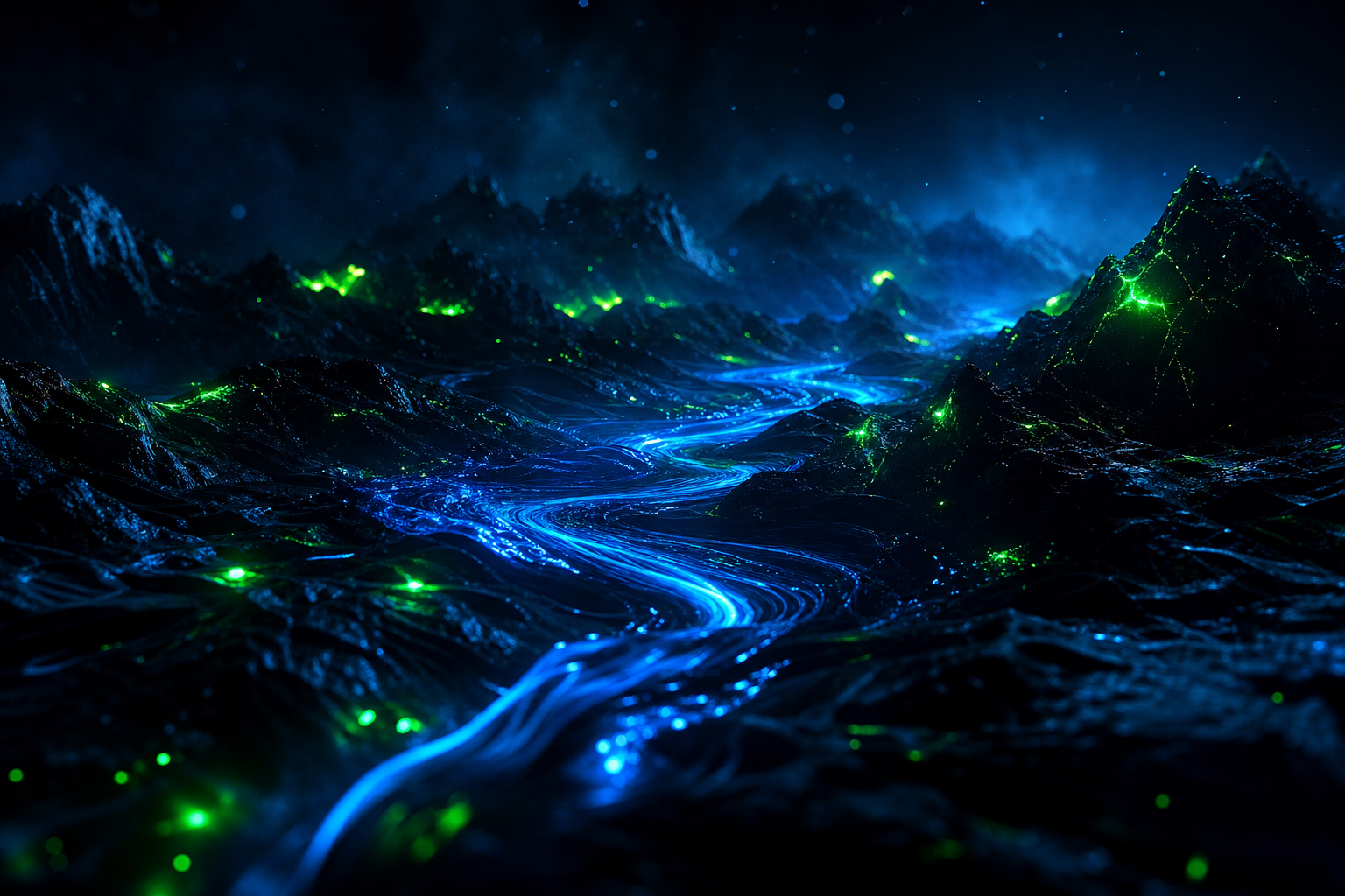 Oled Colorful Glowing Waves Amoled Wallpaper  4 4K