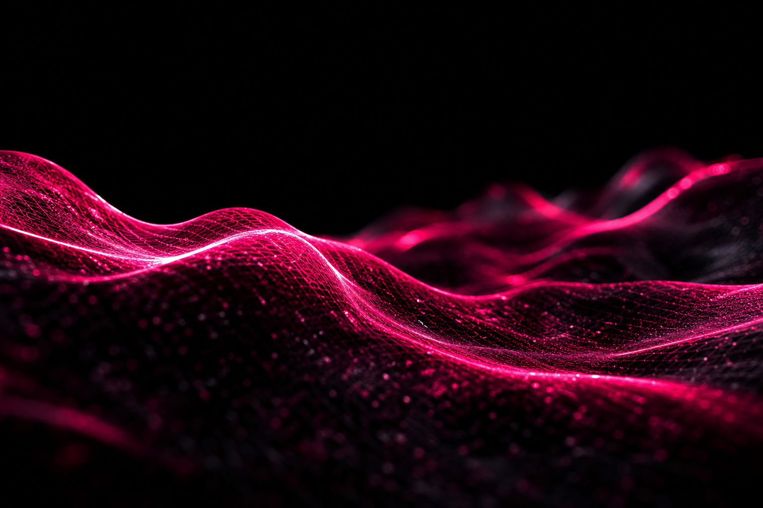 Oled Colorful Glowing Waves Amoled Wallpaper  4 4K