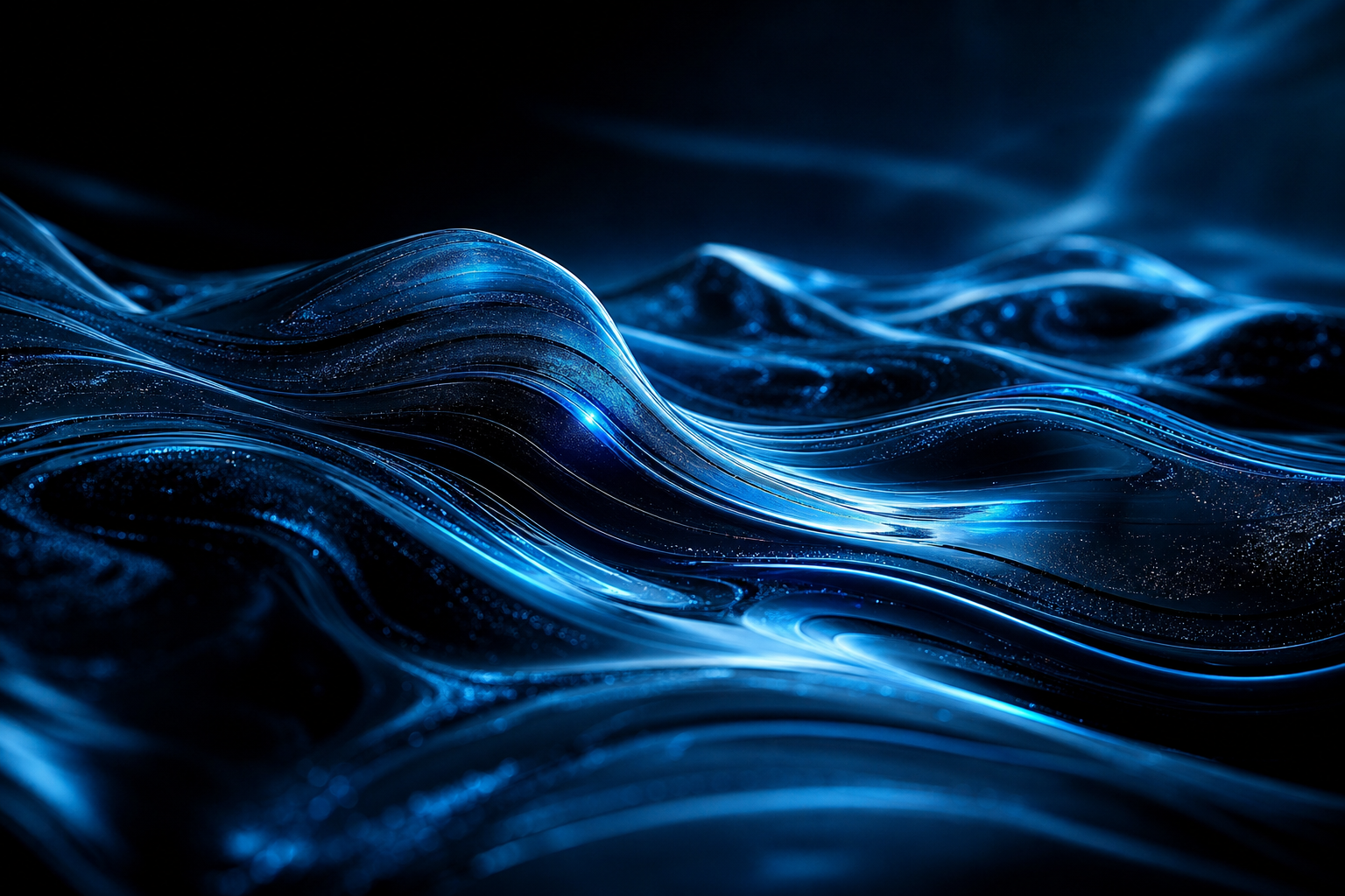 Oled Colorful Glowing Waves Amoled Wallpaper  4 4K