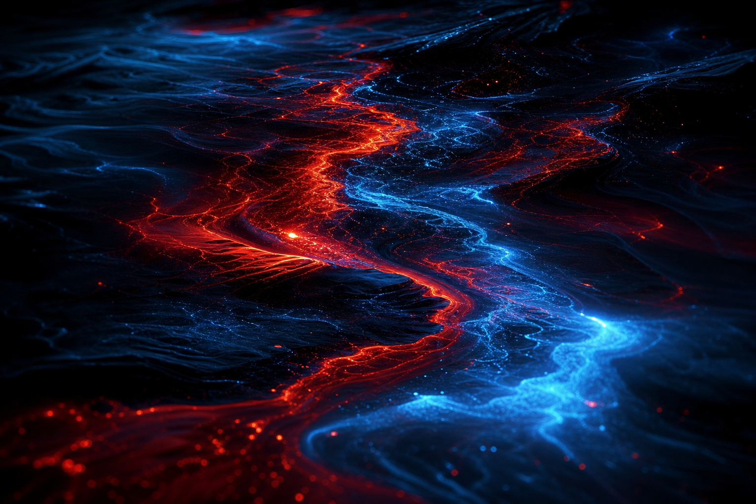 Oled Colorful Glowing Waves Amoled Wallpaper  4 4K