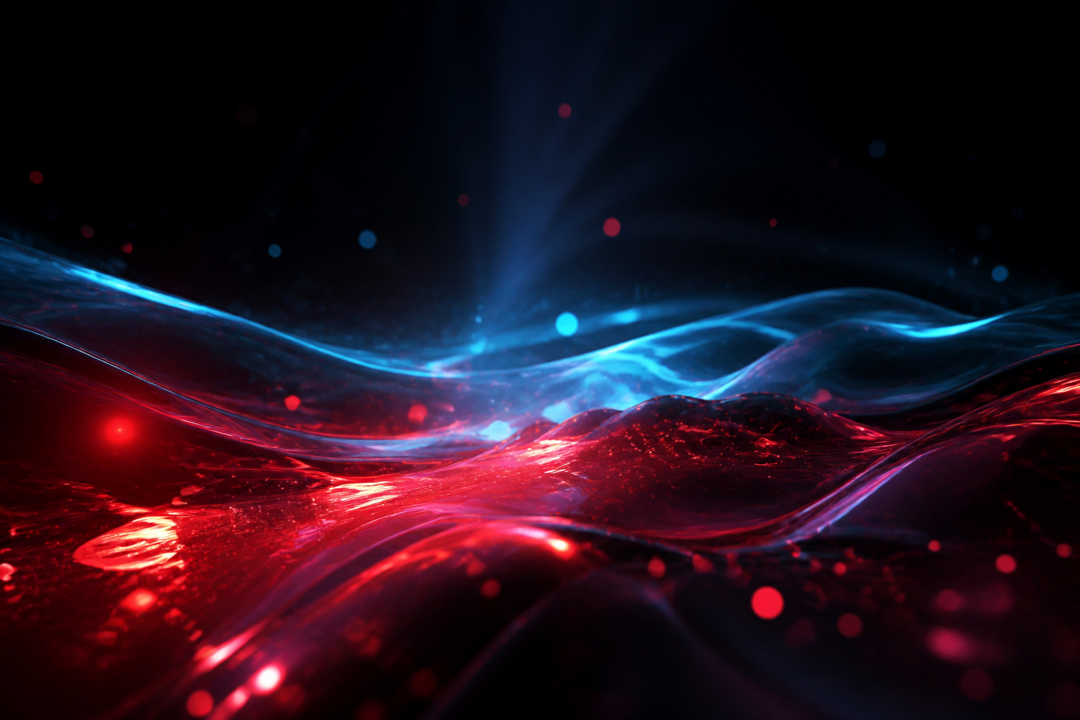 Oled Colorful Glowing Waves Amoled Wallpaper  4 4K