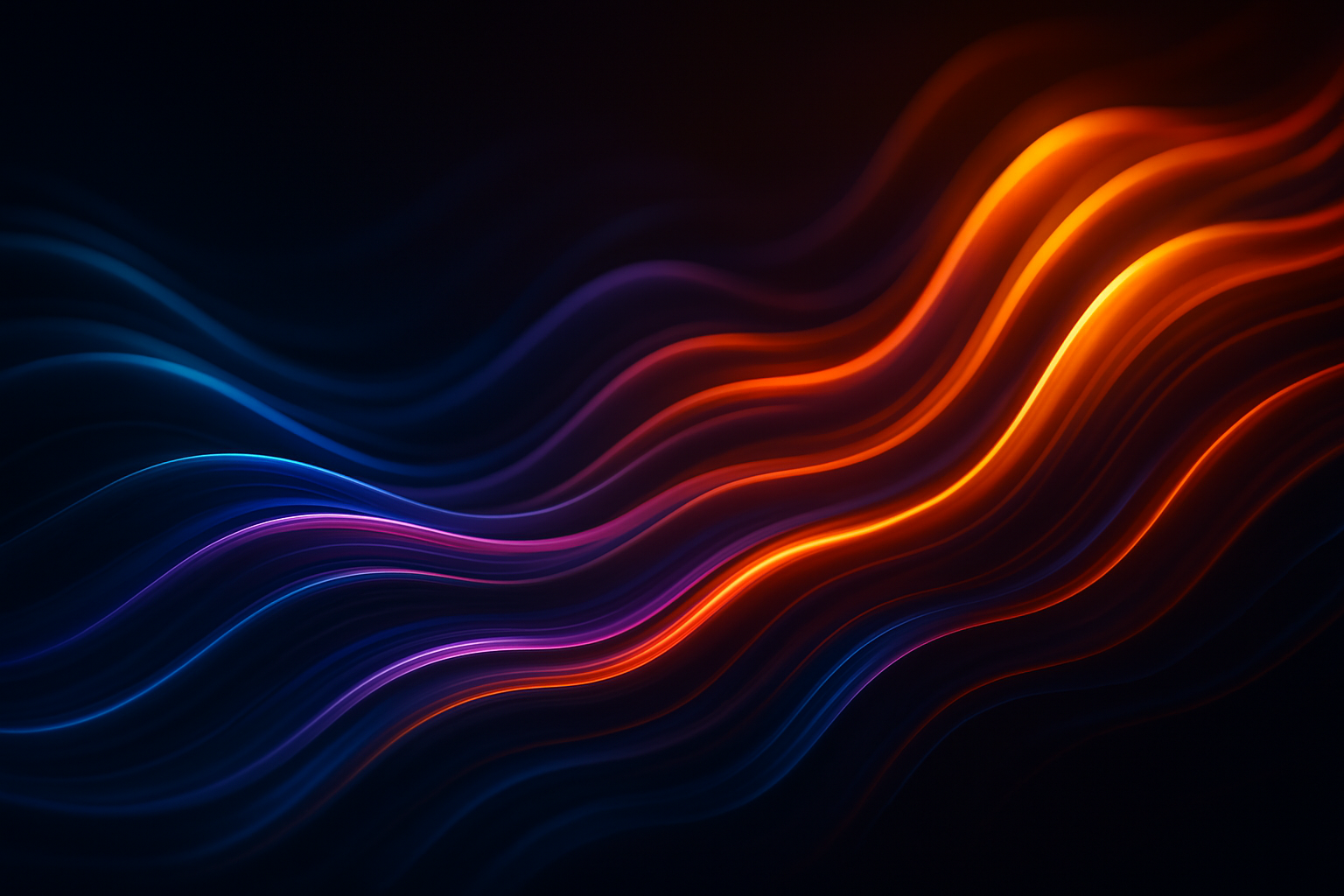 Oled Colorful Glowing Waves Amoled Wallpaper 4 4K 4K Amoled Wallpaper