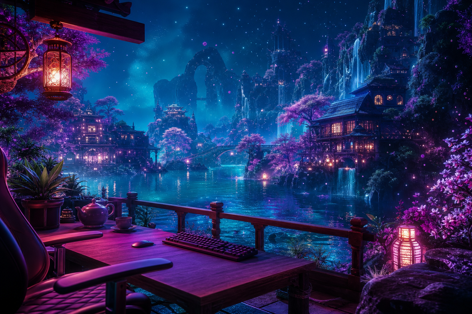 Open World Fantasy Landscape Game Style Gaming Wallpaper 18 4K 10 4K Gaming Wallpaper