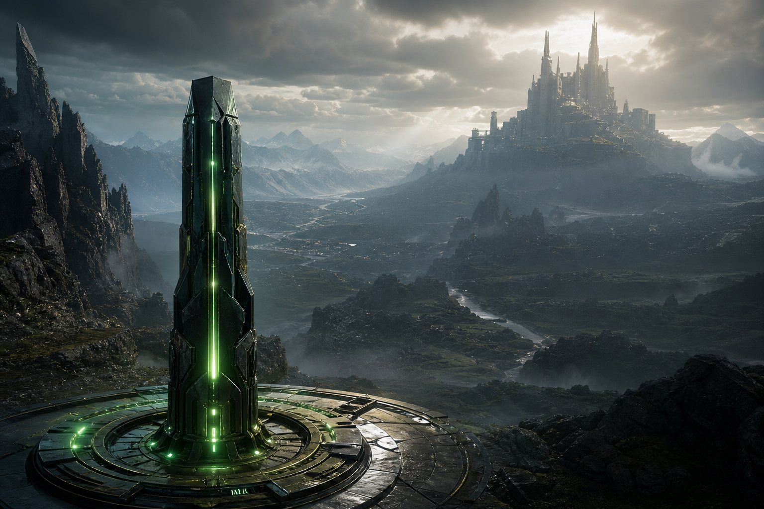 Open World Fantasy Landscape Game Style Gaming Wallpaper  8 4K