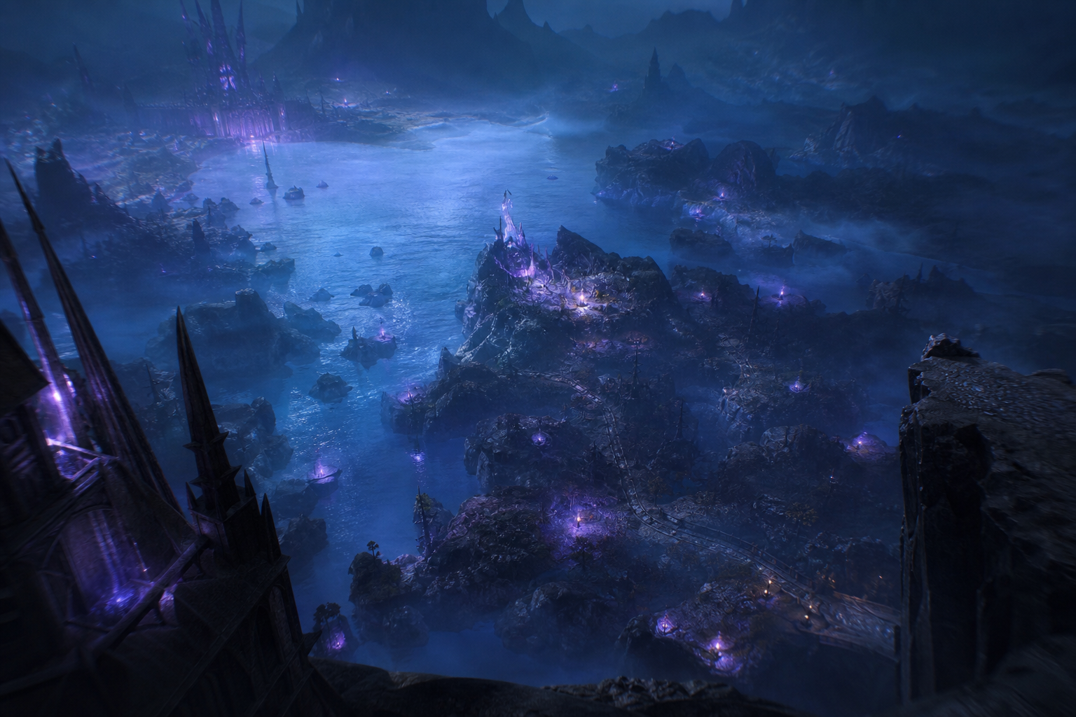Open World Fantasy Landscape Game Style Gaming Wallpaper  8 4K