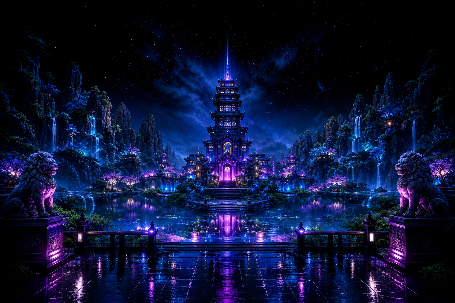 Open World Fantasy Landscape Game Style Gaming Wallpaper  8 4K