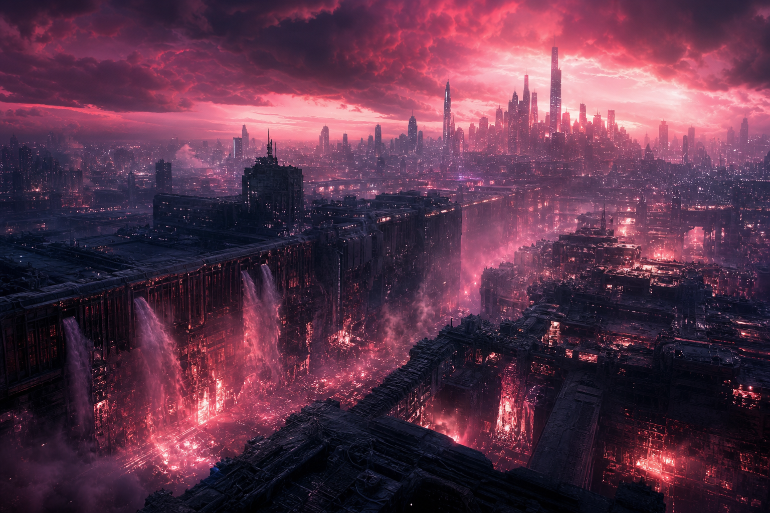 Post Apocalyptic City Skyline Movie Style Movie Wallpaper 6 4K 10 4K Movie Wallpaper