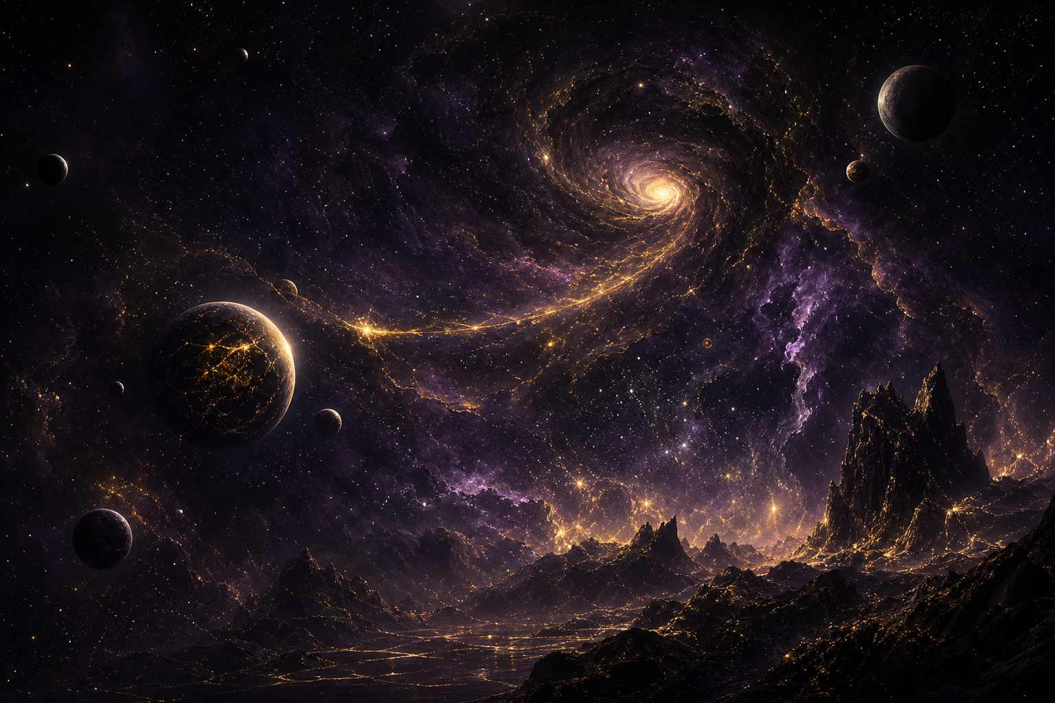 Purple Universe Stars Space Wallpaper  5 4K