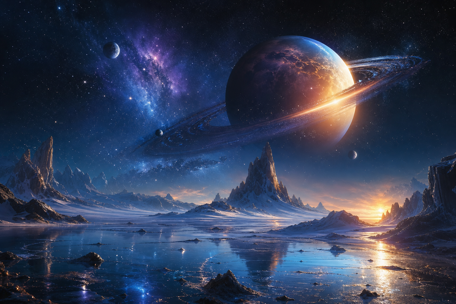 Purple Universe Stars Space Wallpaper  5 4K