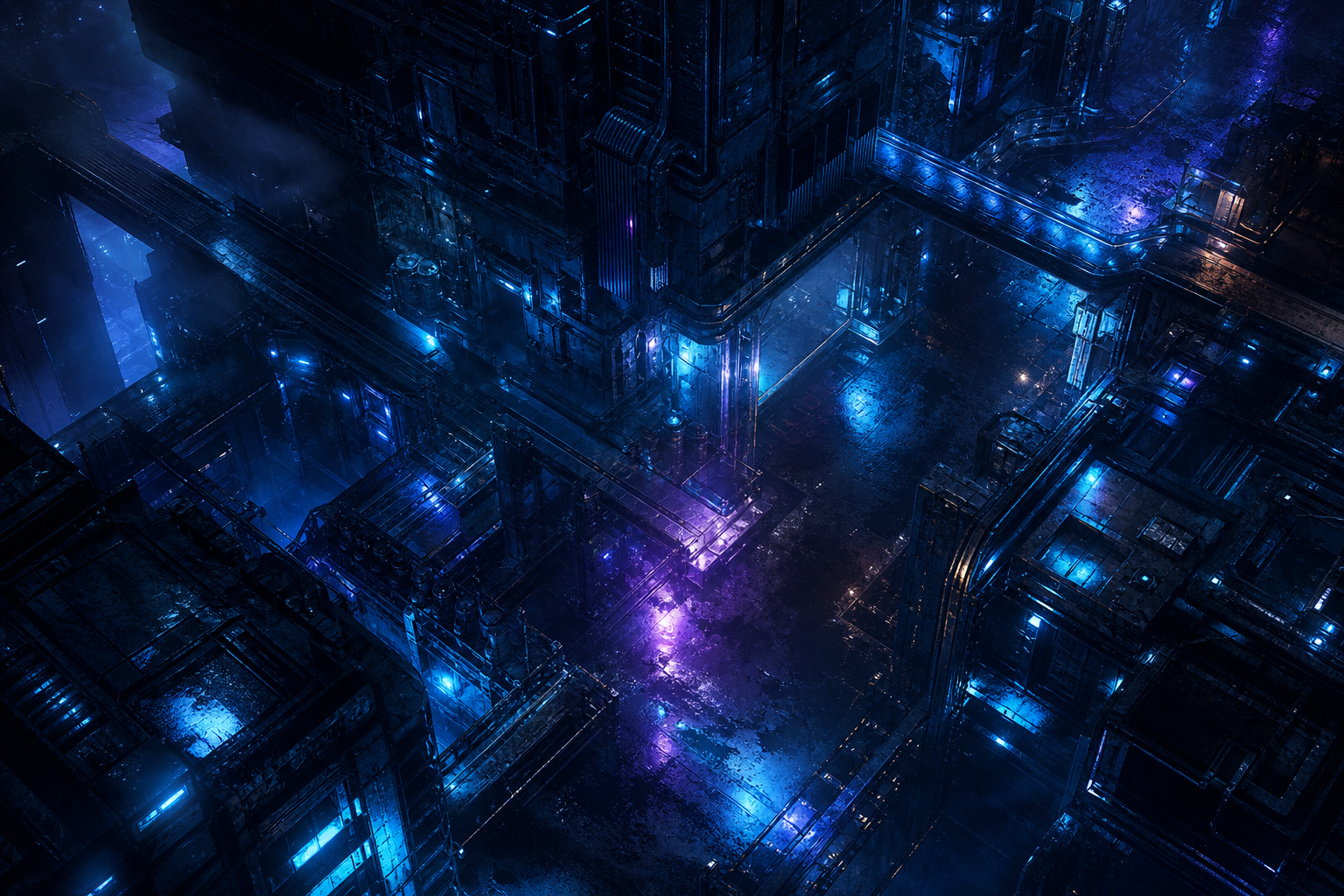 Rainy Neon Alley With Reflections Cyberpunk Wallpaper  4 4K