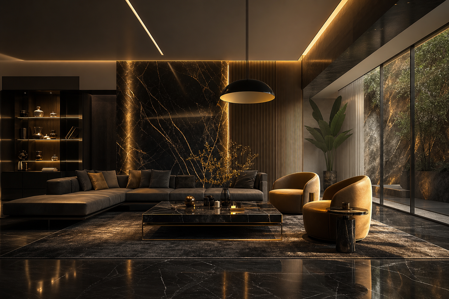 Rainy Neon Alley With Reflections Interior-Design Wallpaper  4 4K