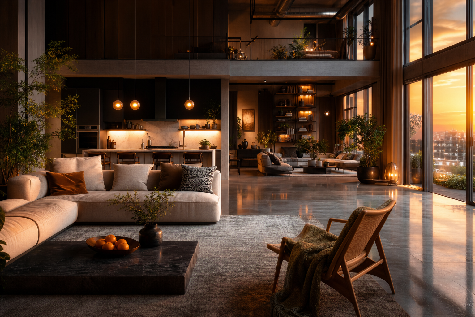 Rainy Neon Alley With Reflections Living-Room-Design Wallpaper  4 4K