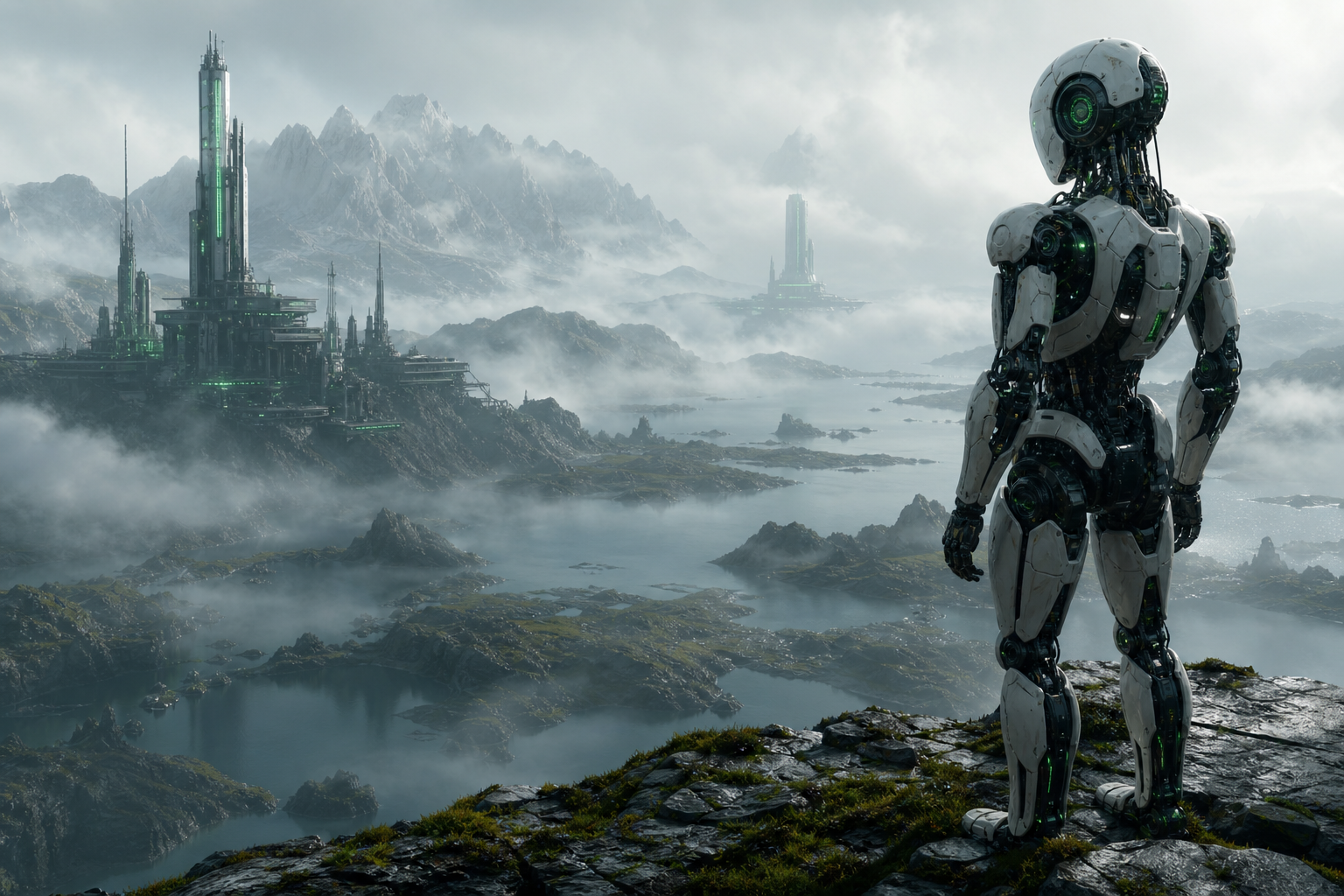 Robot Explorer On Alien Planet Robots Wallpaper  6 4K