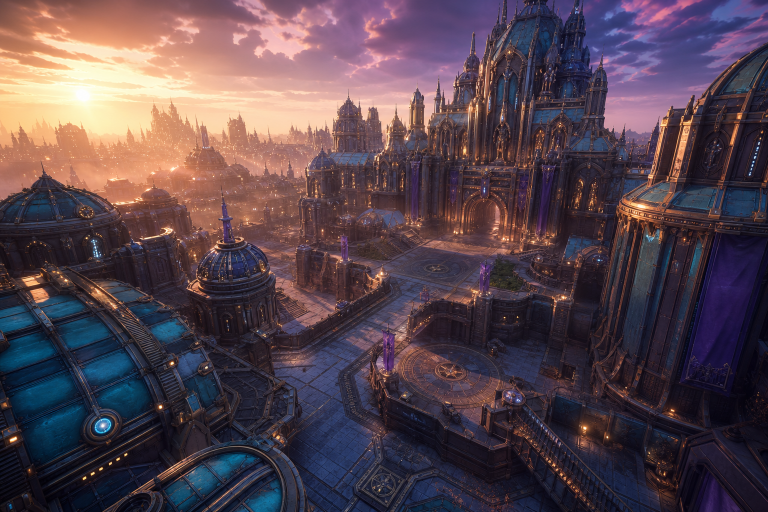 Space Marine Inspired Sci Fi Battlefield Without Logos Gaming Wallpaper  19 4K