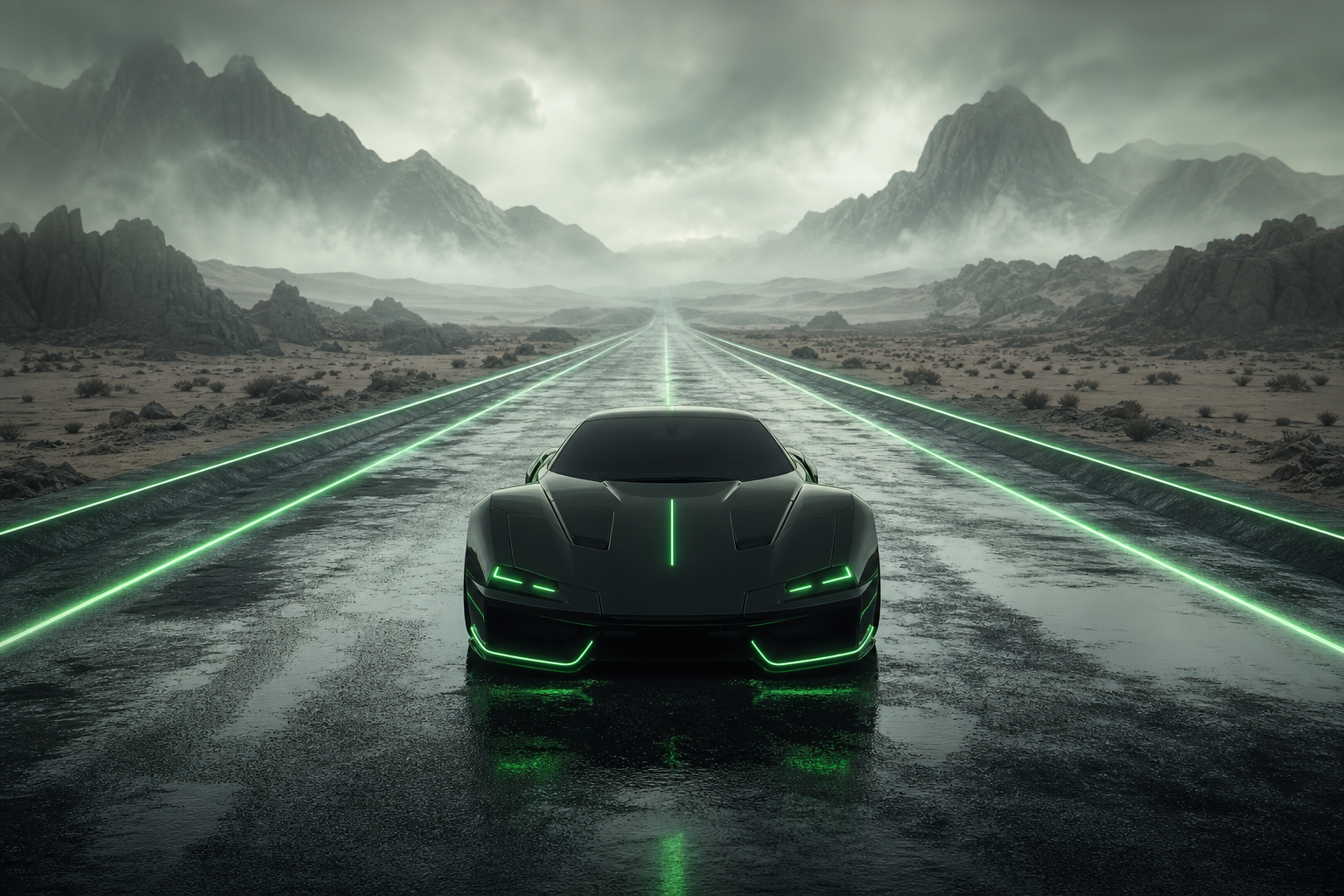 Supercar Desert Highway Cinematic Cars Wallpaper 8 4K 15 4K Cars Wallpaper