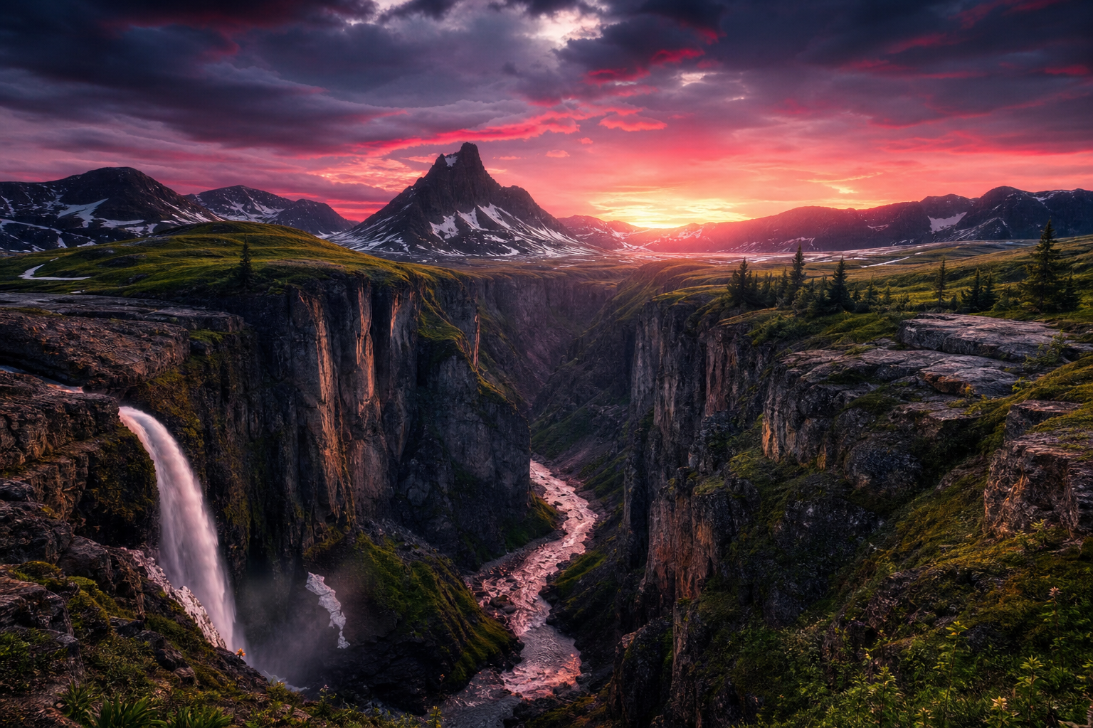Wild River Canyon Nature Wallpaper 6 4K 12 4K Nature Wallpaper