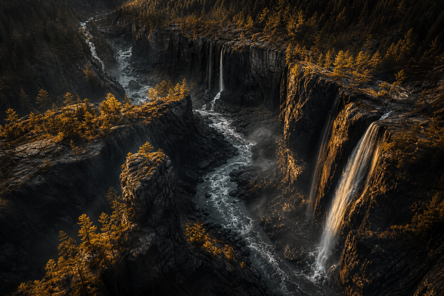 Wild River Canyon Nature Wallpaper  6 4K