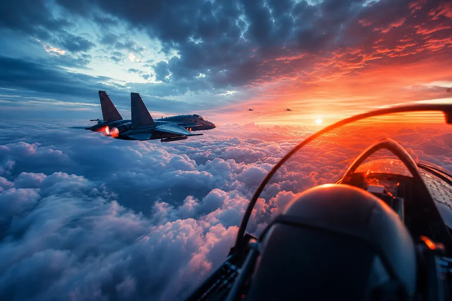 Airplane Cockpit View Above Clouds Airplanes Wallpaper  6 4K
