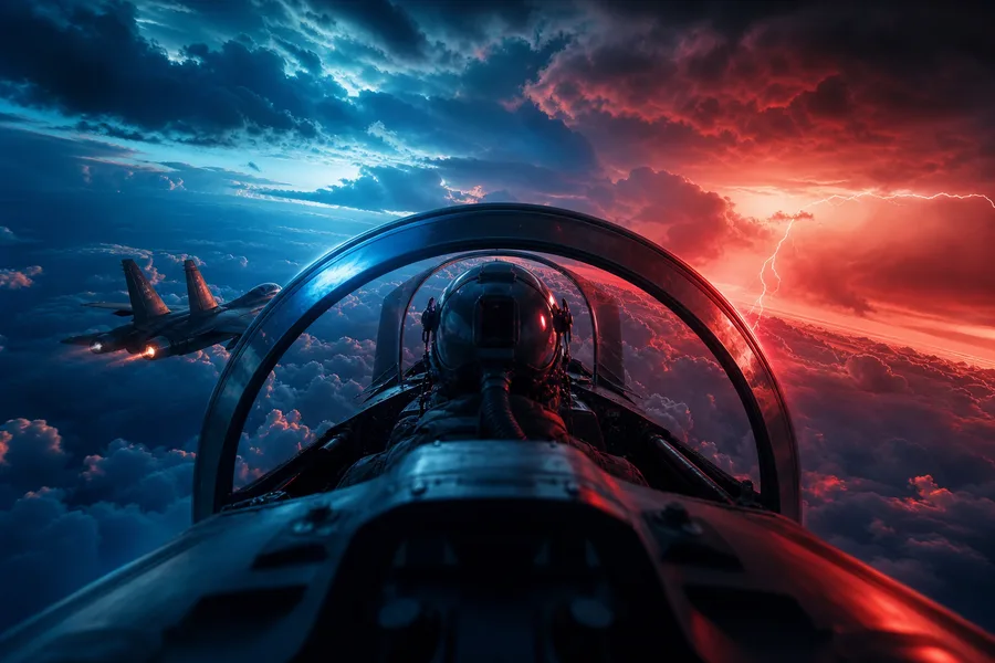 Airplane Cockpit View Above Clouds Airplanes Wallpaper  6 4K