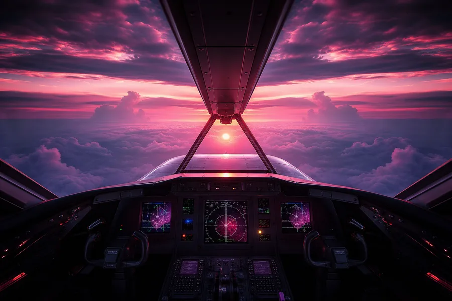 Airplane Cockpit View Above Clouds Airplanes Wallpaper  6 4K