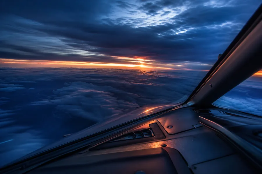 Airplane Cockpit View Above Clouds Airplanes Wallpaper  6 4K