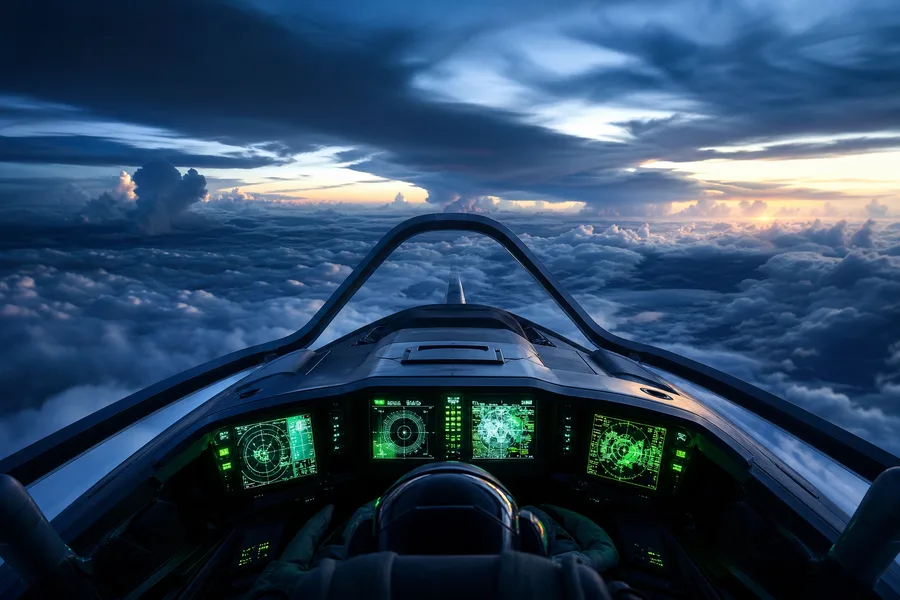 Airplane Cockpit View Above Clouds Airplanes Wallpaper  6 4K