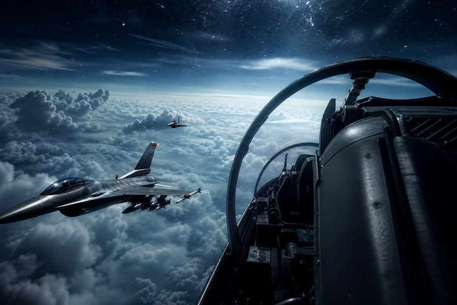 Airplane Cockpit View Above Clouds Airplanes Wallpaper  6 4K