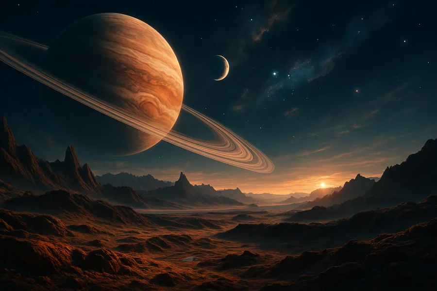 Alien Planet Landscape Space Wallpaper  7 4K