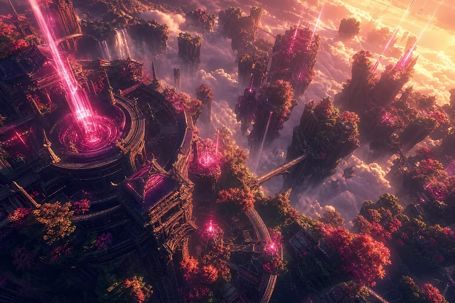 Anime Samurai On Mountain At Sunset Anime Wallpaper  2 4K