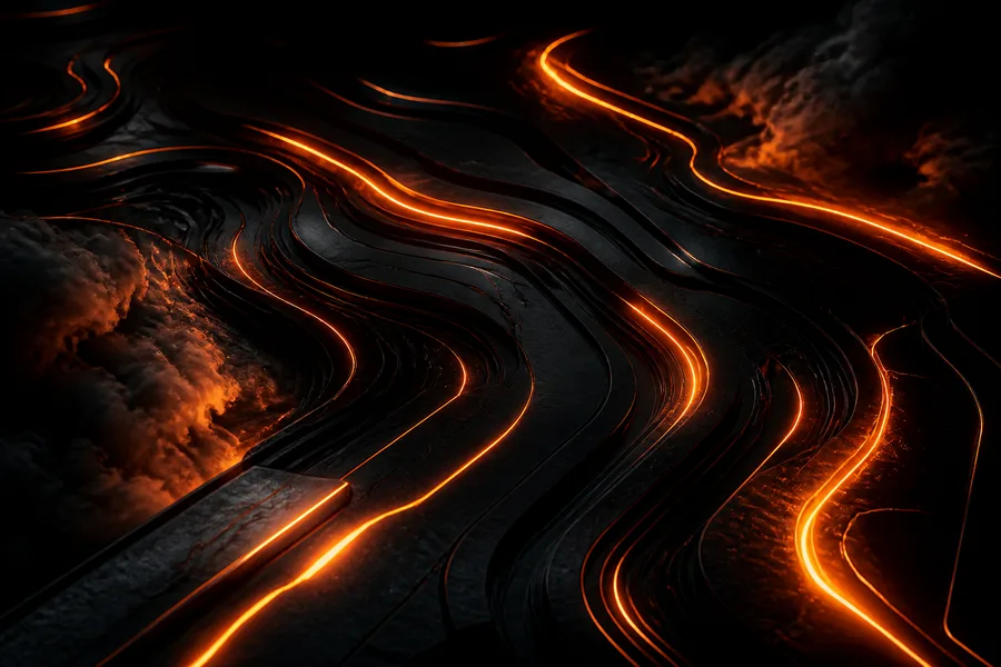 Black Amoled Neon Abstract Lines Amoled Wallpaper  1 4K