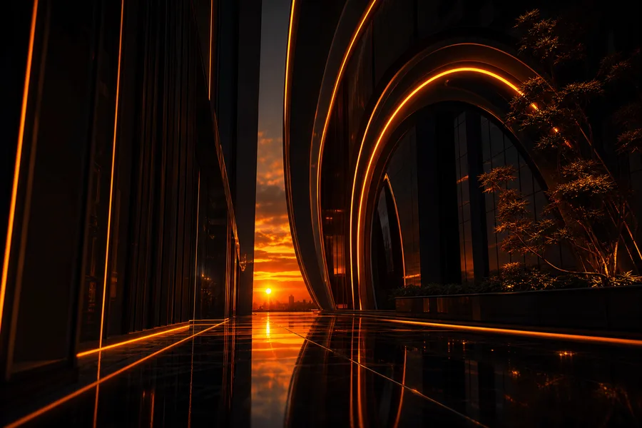 Black Amoled Neon Abstract Lines Amoled Wallpaper  1 4K