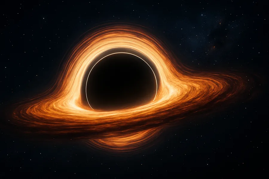 Black Hole Horizon Cinematic Space Wallpaper  11 4K