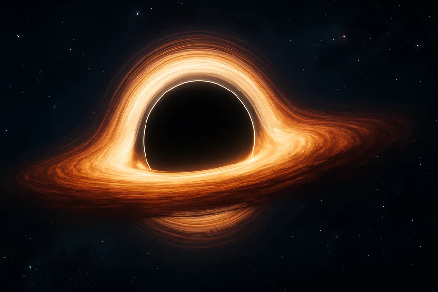 Black Hole Horizon Cinematic Space Wallpaper  19 4K